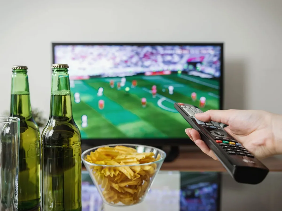 Sony 55 Inch Bravia 4K TV in a living room setting